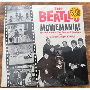 The Beatles Moviemania Rare Sealed Interview LP Mono A Hard Days Night Help‎